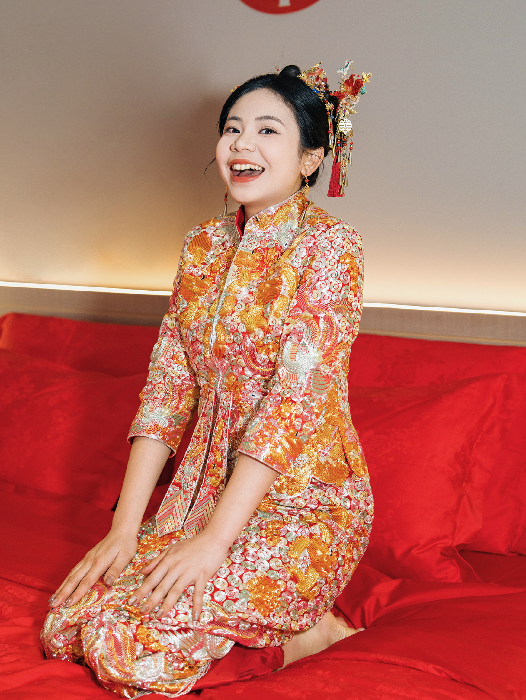 旗袍，龙凤褂等